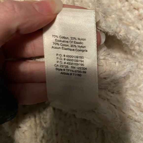 Wilfred Textured Cream Sweater - Picture 3 of 8